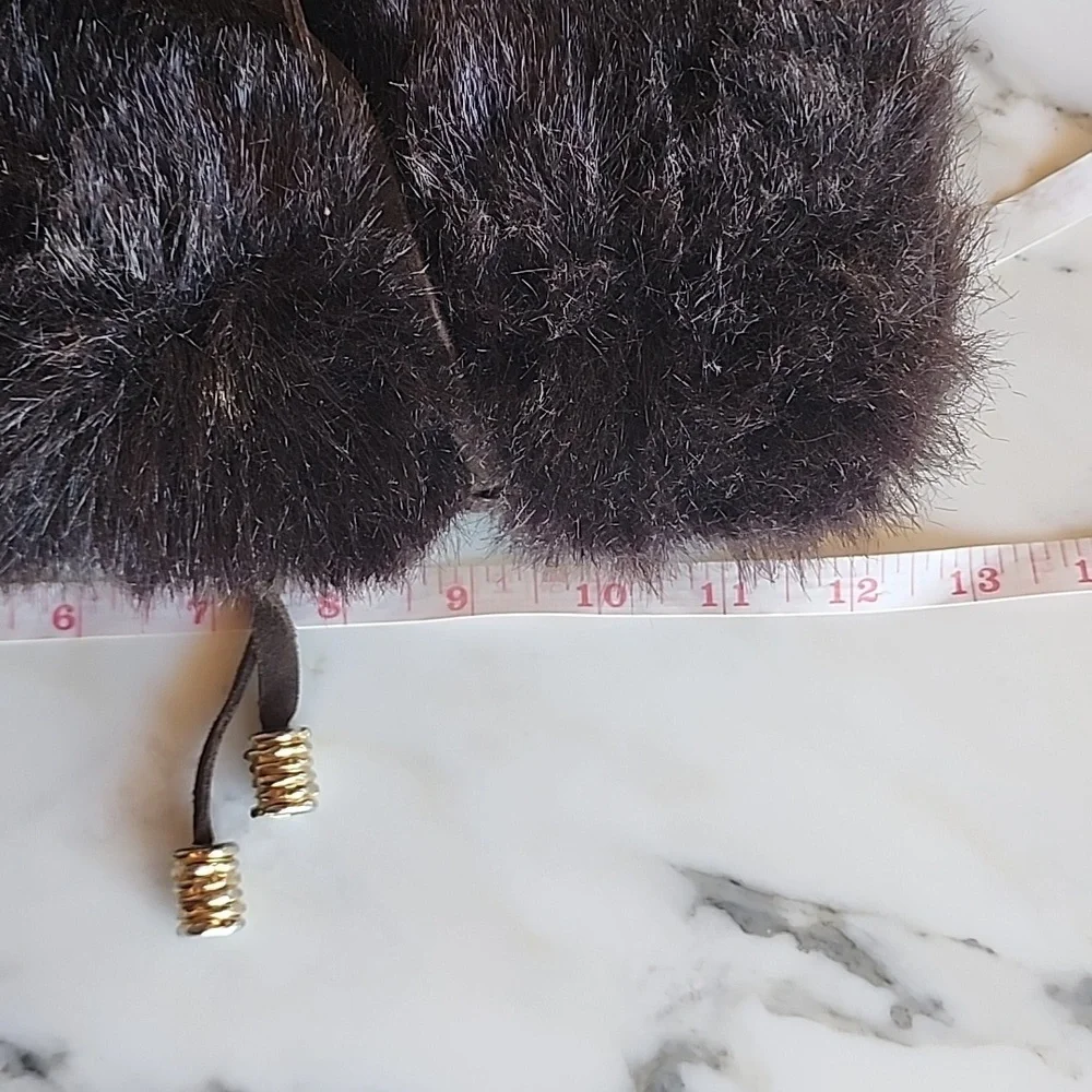 Oscar de la Renta Fur Sport Apres Ski Boots Women's Size 37 - Picture 12 of 12